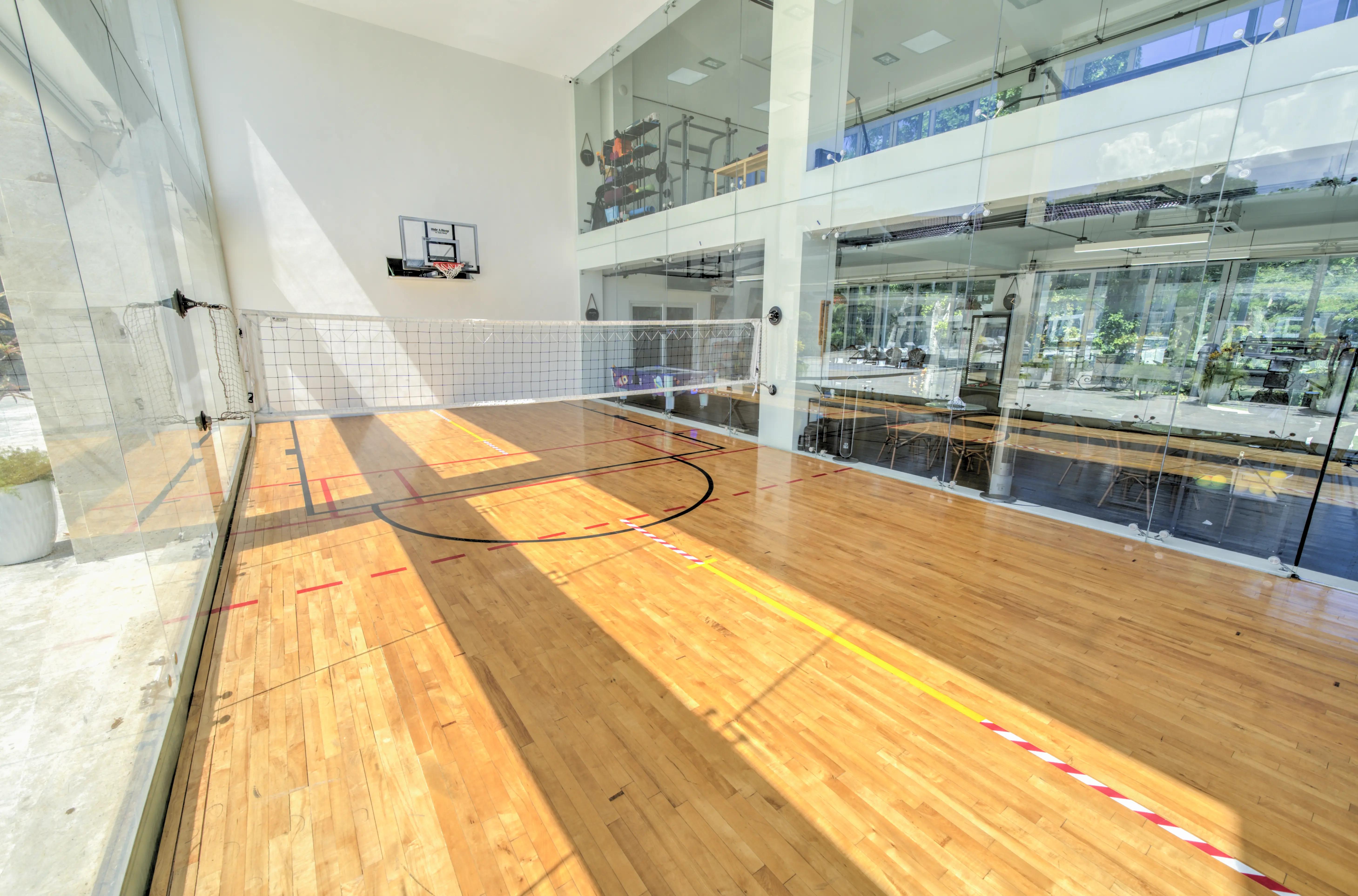 Basketball & Volleyball Court